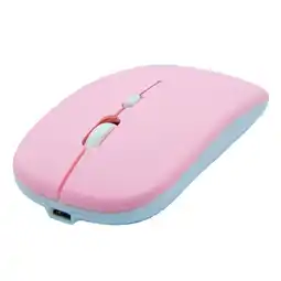 Falabella Mouse Inalámbrico Diseño Ultra Delgado Slim Tipo Mac Rosado oferta