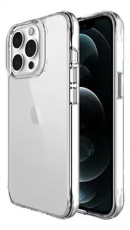 Falabella Estuche Compatible iPhone 16 Pro Max Antichoque Transparente oferta