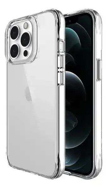 Falabella Estuche Compatible iPhone 16 Pro Max Antichoque Transparente oferta