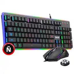 Falabella Combo Gamer Teclado Semi-mecánico K509 + Mouse M601 oferta