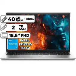 Falabella PORTÁTIL INSPIRON INTEL CORE I5 1334U 2TB SSD 40GB RAM 156 FHD PLATINUM SILVER oferta