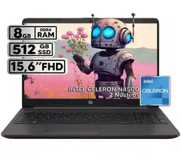 Falabella PORTATIL 250 G9 INTEL CELERON N4500 8GB RAM 512GB SSD PANTALLA 15.6 LED HD oferta