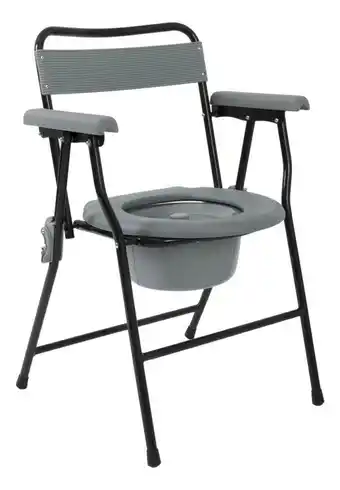 Falabella Silla De Baño Ayuda Sanitaria Plegable Mica Balde Removible oferta