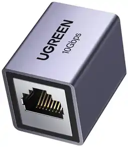 Falabella Acoplador De Red RJ45 Internet Adaptador Conector LAN 10 Gbps oferta