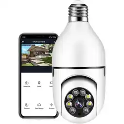 Falabella Cámara de Seguridad IP Bombillo App V380 Giro Motorizado y Visión Nocturna oferta