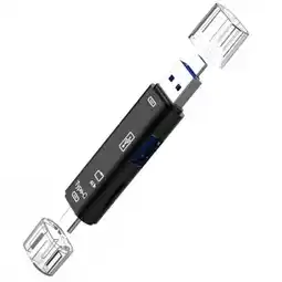 Falabella Adaptador Micro Usb Tipo C Micro SD Celular Otg Tf 5 En 1 oferta