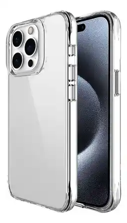 Falabella Estuche Compatible iPhone 15 Pro Antichoque Transparente oferta