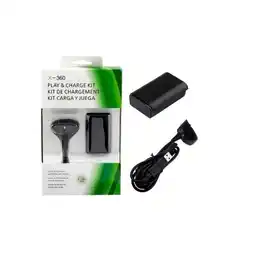 Falabella Kit Carga Y Juega Xbox 360 Control Carga Rapida oferta