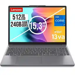 Falabella PORTATIL SLIM INTEL CORE I7 13620H SSD 512GB RAM 24GB DDR5 15,3 WUXGA oferta