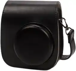 Falabella Estuche Negro Para Instax Mini 12 11 9 8 Cuero oferta