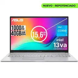 Falabella PORTATIL VIVOBOOK INTEL CORE I3-1315U SSD 1TB RAM 40GB 15,6 FULL HD oferta