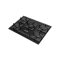 Alkomprar Estufa de empotrar CHALLENGER 76cm 5 Puestos Gas Natural SQ6778 Negro oferta