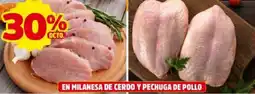 Ara En milanesa de cerdo y pechuga de pollo oferta