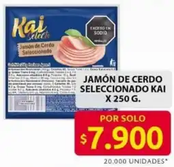 Ara Kai jamón de cerdo seleccionado oferta