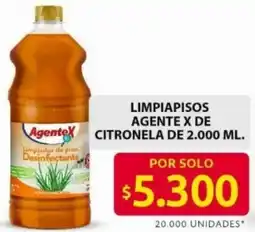 Ara Agente x limpiapisos citronela oferta