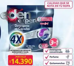 Ara Edén expert detergente en cápsulas oferta