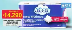 Ara Arbora papel higiénico triple hoja oferta