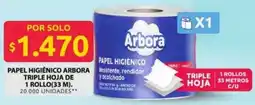 Ara Arbora papel higiénico triple hoja oferta