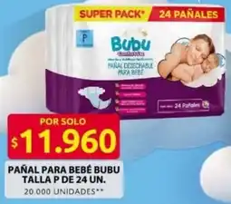 Ara Bubu pañal para bebé oferta