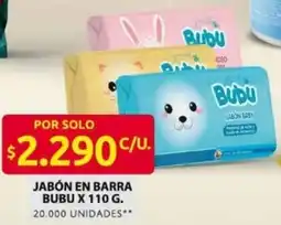 Ara Bubu jabón en barra oferta