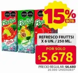 Ara Fruttsi refresco oferta