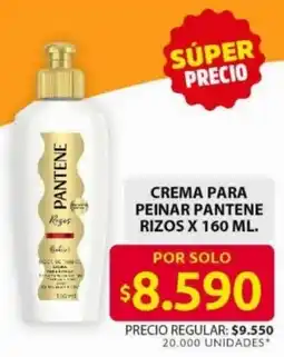 Ara Pantene crema para peinar rizos oferta