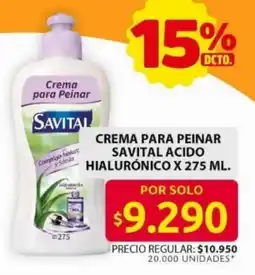 Ara Savital crema para peinar acido hialurónico oferta