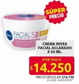 Ara Nivea facial crema aclarado oferta