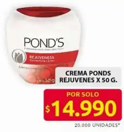 Ara Pond's crema rejuvenes oferta