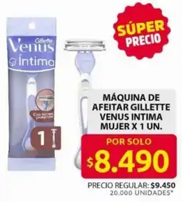 Ara Venus intima máquina de afeitar gillette mujer oferta
