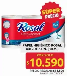 Ara Rosal papel higiénico oferta
