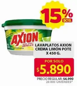 Ara Axion lavaplatos crema limón pote oferta