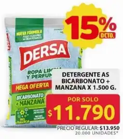 Ara Dersa detergente as bicarbonato + manzana oferta