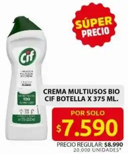 Ara Cif crema multiusos bio botella oferta
