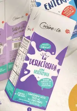 Jumbo Cuisine & co leche deslactosada tetrapack oferta