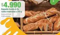 Jumbo Cuisine & co baguette rústico tradicional oferta