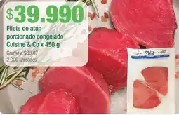 Jumbo Cuisine & co filete de atún porcionado congelado oferta