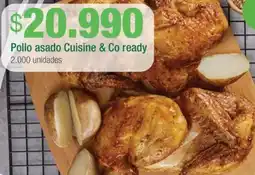 Jumbo Cuisine & co pollo asado ready oferta