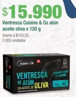 Jumbo Cuisine & co ventresca atún aceite oliva oferta