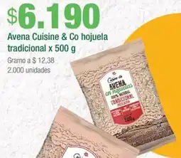 Jumbo Cuisine & co avena hojuela tradicional oferta