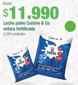 Jumbo Cuisine & co leche polvo entera fortificada oferta
