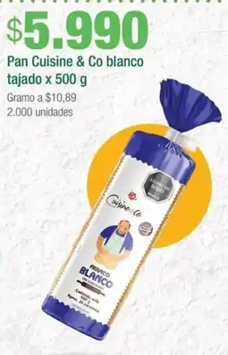 Jumbo Cuisine & co pan blanco tajado oferta