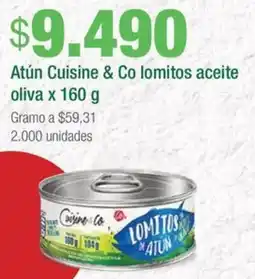 Jumbo Cuisine & co atún lomitos aceite oliva oferta