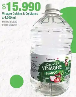Jumbo Cuisine & co vinagre blanco oferta