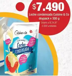 Jumbo Cuisine & co leche condensada doypack oferta