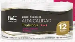 Jumbo Family care papel higiénico alta calidad oferta