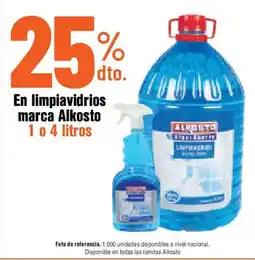 Alkosto En limpiavidrios marca alkosto oferta