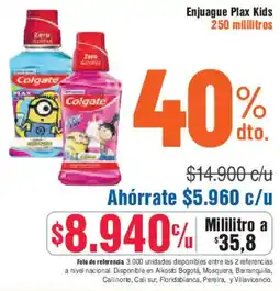 Alkosto Plax kids enjuague oferta