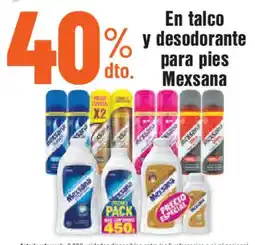 Alkosto En talco y desodorante para pies mexsana oferta