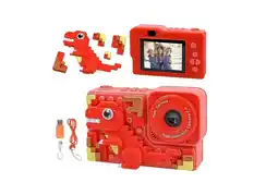 Falabella Cámara De Niños Digital Hd Figuras Armable 48px 1080p Lego oferta